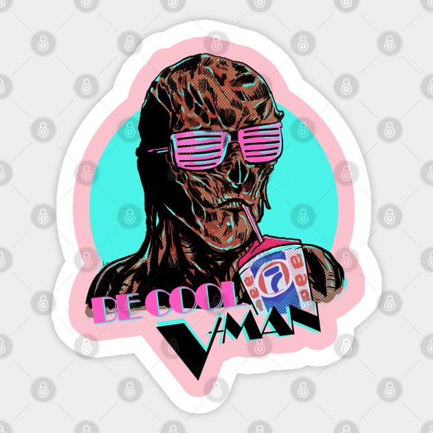 Be Cool V Man Sticker by Liaartemisa